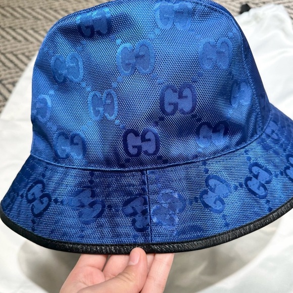 NWT Authentic Gucci Bucket Hat 💙 - Picture 2 of 6
